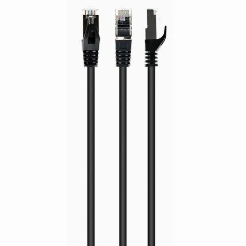 Patch cord Cablexpert PP6-0.5M/BK, Cat6 FTP , 0,5m, Negru