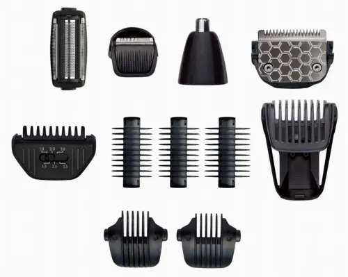 Мужской Триммер BaByliss 11-in-1 Carbon Titanium Multi Trimmer MT860E, Чёрный