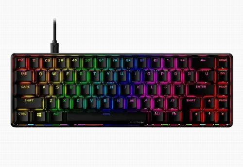 Gaming Keyboard HyperX Alloy Origins 65, Mechanical, TKL, Aluminum body, Red SW, RGB, US Layout, USB
