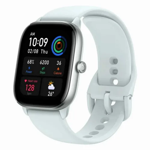 Умные часы Xiaomi Amazfit GTS 4 Mini, 42мм, Mint Blue