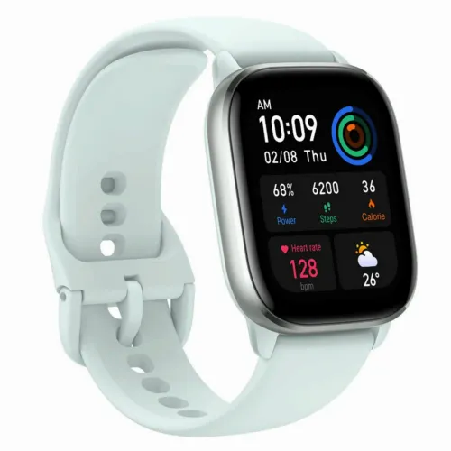 Умные часы Xiaomi Amazfit GTS 4 Mini, 42мм, Mint Blue