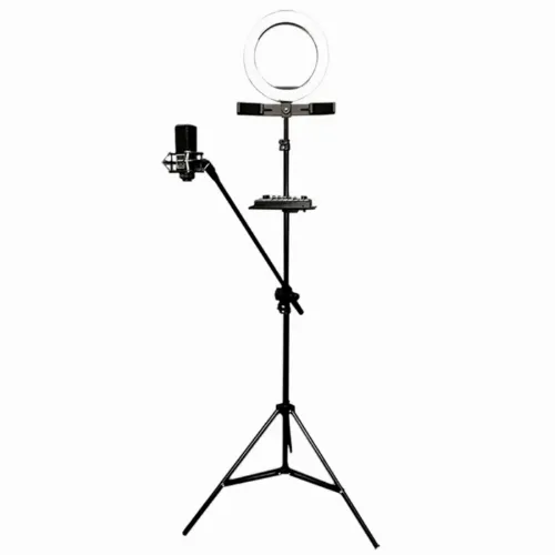 Suport pentru smartphone Xiaomi Vidlok Live Stream Kits, Negru