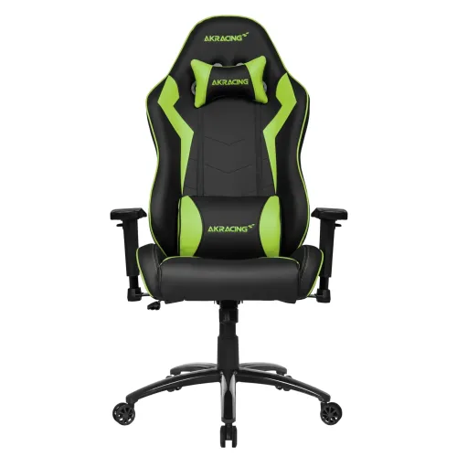 Игровое кресло AKRacing CORE SX, Искусственная кожа, Зелёный
