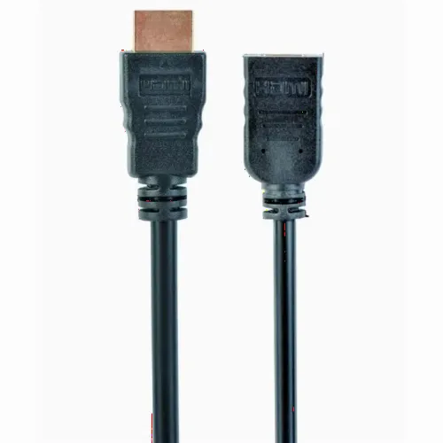 Cablu Video Cablexpert CC-HDMI4X-0.5M, HDMI (M) - HDMI (F), 0,5m, Negru