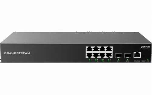 Comutator Grandstream GWN7801, 8x 10/100/1000 Mbps