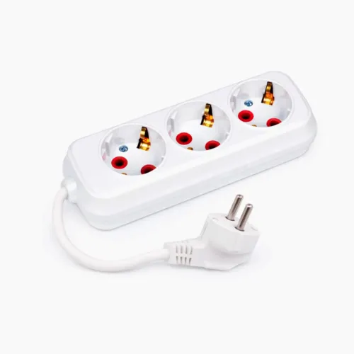 Prelungitor cu 3 locuri fara impamantare 2m 2*0,75mm