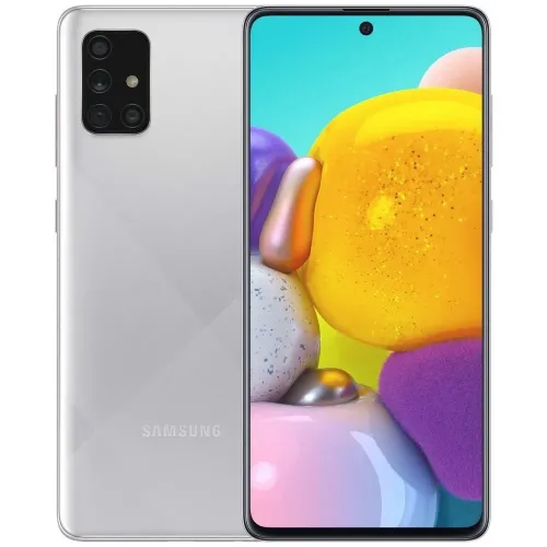 Smartphone Samsung Galaxy A51, 6GB/128GB, Argintiu metalic