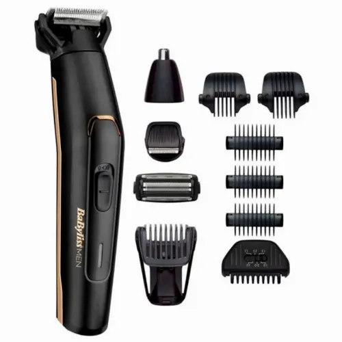 Мужской Триммер BaByliss 11-in-1 Carbon Titanium Multi Trimmer MT860E, Чёрный