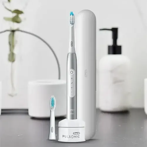 Periuța de dinți electrică sonică BRAUN S411.526.3X, Argintiu