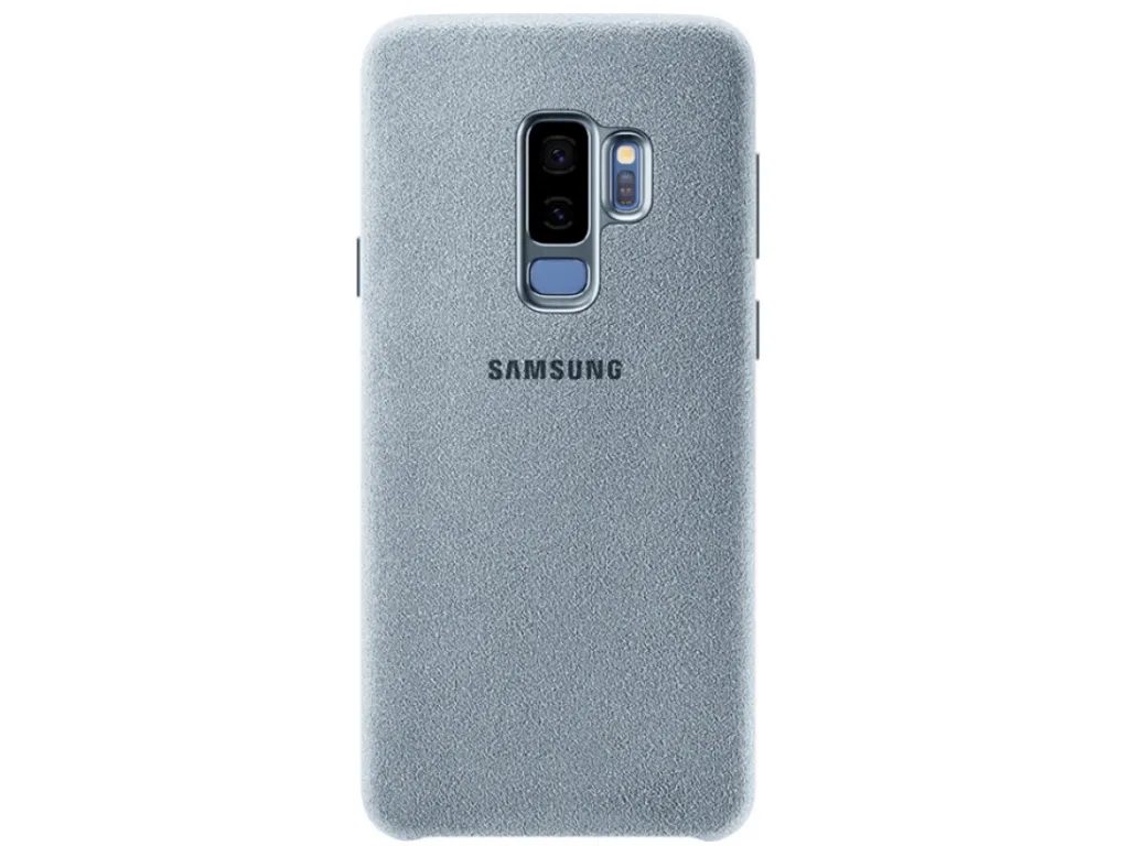 Чехол Samsung Alcantara Cover for Galaxy S9, Серебристый