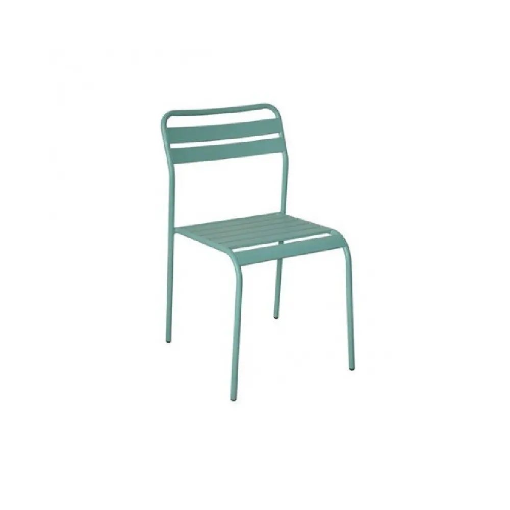Зеленый металлический стул CADIZ