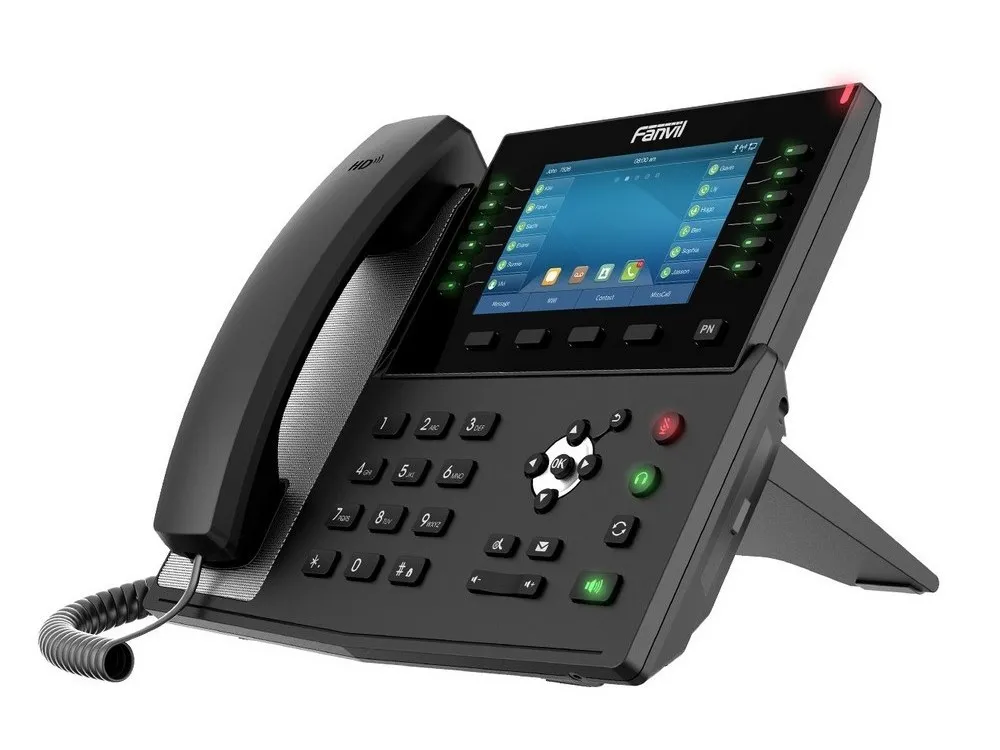Telefon IP Fanvil X7C, Negru