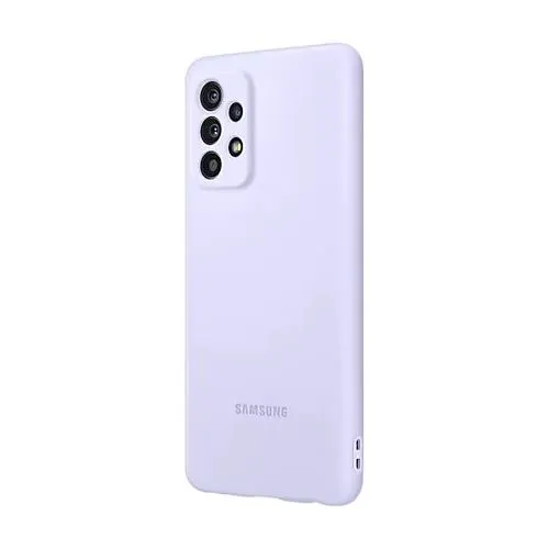 Чехол Samsung Silicone Cover Galaxy A52, Фиолетовый