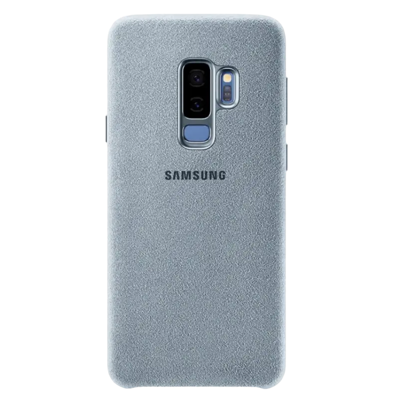 Чехол Samsung Alcantara Cover for Galaxy S9, Серебристый