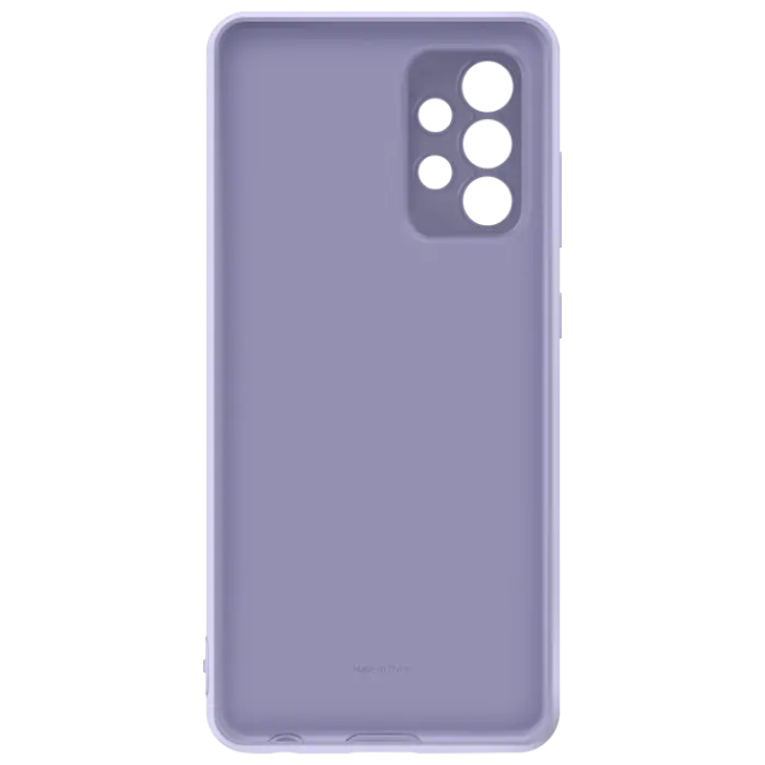 Чехол Samsung Silicone Cover Galaxy A52, Фиолетовый