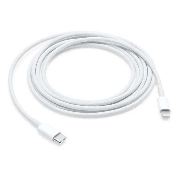 Cablu încărcare și sincronizare Apple MQGH2ZM/A, USB Type-C/Lightning, 2m, Alb