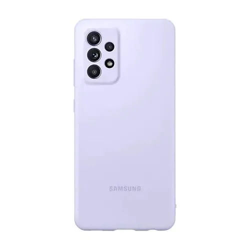 Чехол Samsung Silicone Cover Galaxy A52, Фиолетовый