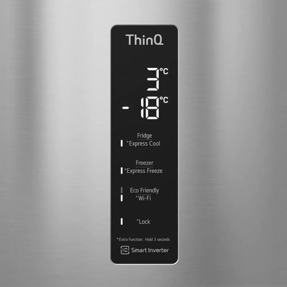 Холодильник LG GA-B509MMQM, Серебристый