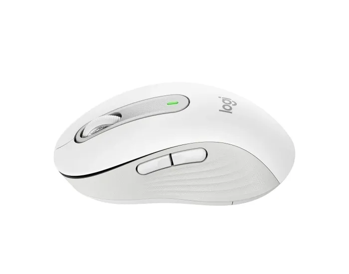 Wireless Mouse Logitech M650 (B2B), Optical, 400-4000 dpi, 5 buttons, 1xAA, 2.4GHz/BT, White