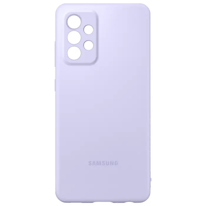 Чехол Samsung Silicone Cover Galaxy A52, Фиолетовый