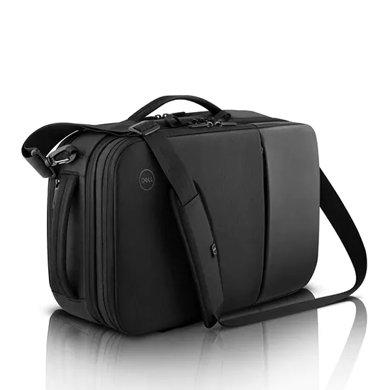 Рюкзак для ноутбука DELL Pro Hybrid Briefcase, 15.6", Полиэстер, Чёрный