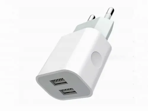 Încărcător Xpower Charger + Micro Cable, 2USB, 2.4A, Alb