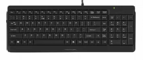 Tastatură A4Tech FK15, Cu fir, Negru