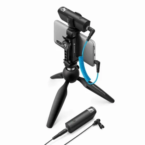 Портативный записывающий микрофон Sennheiser XSW-D, Проводной аналоговый, Чёрный