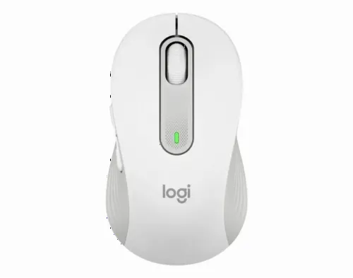 Wireless Mouse Logitech M650 (B2B), Optical, 400-4000 dpi, 5 buttons, 1xAA, 2.4GHz/BT, White