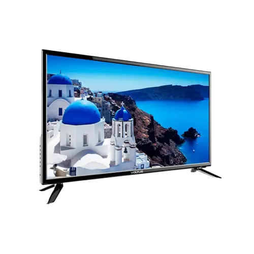 32" LED SMART Телевизор VOLTUS VT-32DS4000, 1366x768 HD, Android TV, Чёрный