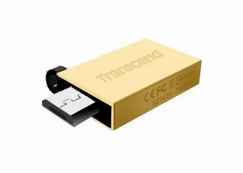 Memorie USB Transcend JetFlash 380, 64GB, Auriu