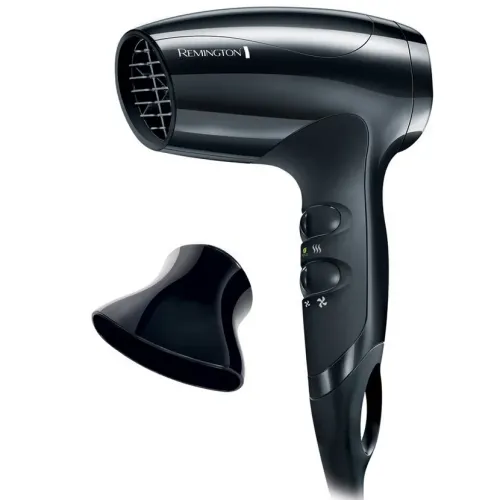 Компактный фен Remington Compact D5000, 1800 Вт, Чёрный