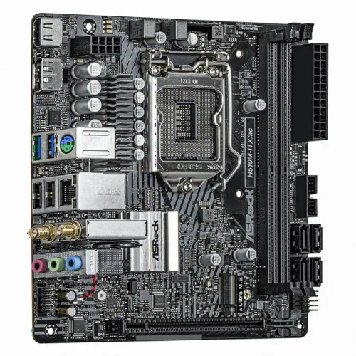 Placă de bază ASRock H510M-ITX/AC, LGA1200, Intel H510, Mini-ITX