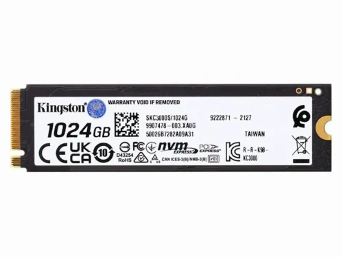 Unitate SSD Kingston KC3000, 1000GB, SKC3000S/1024G