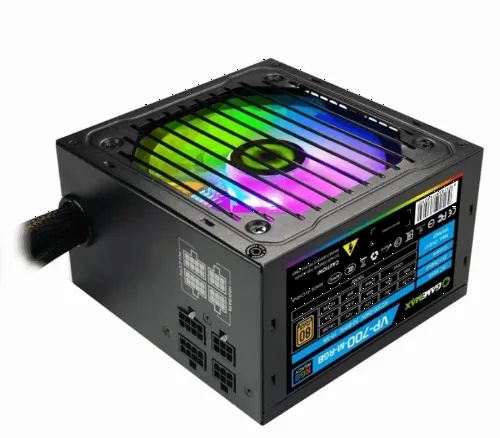 Sursă Alimentare PC Gamemax VP-700-RGB-M, 700W, ATX, Semi-modular