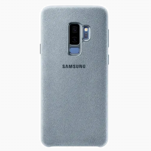 Husă Samsung Alcantara Cover for Galaxy S9, Argintiu