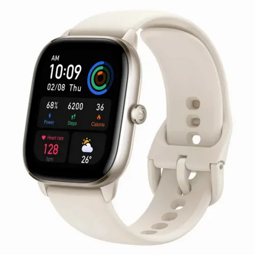 Умные часы Xiaomi Amazfit GTS 4 Mini, 42мм, Moonlight White