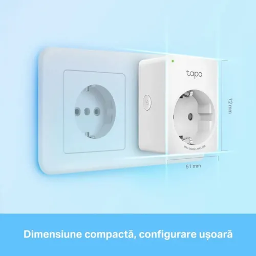 Priză inteligentă TP-LINK Tapo P110, Alb