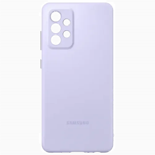 Чехол Samsung Silicone Cover Galaxy A52, Фиолетовый