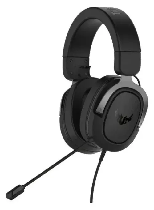 Căști gaming ASUS TUF Gaming H3, Cu fir, Metalic