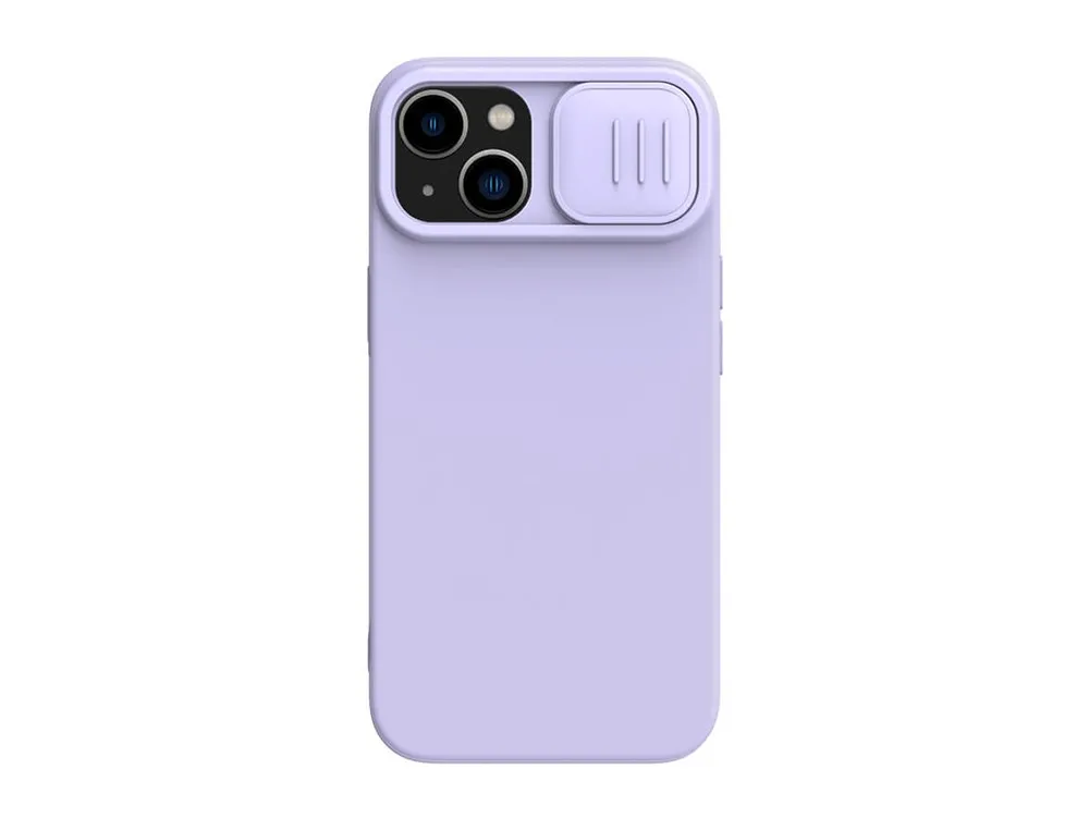 Nillkin Apple iPhone 14, CamShield Silky Silicone Case, Misty Purple