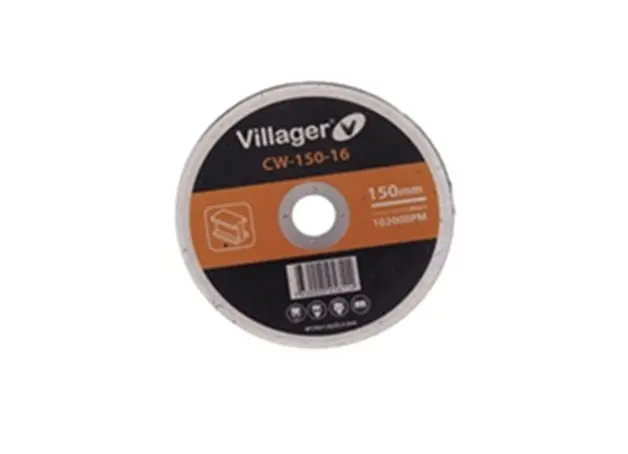 Disc de taiere inox/otel Villager 150 x 1:0 mm