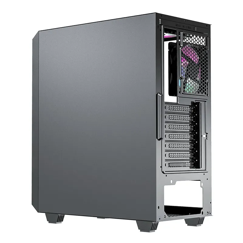 Carcasă PC Gamemax Revolt, Midi-Tower, ATX, Negru