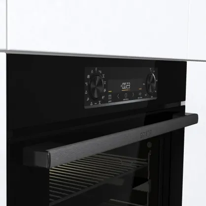 Электрический духовой шкаф Gorenje BOS6737E20FBG, Чёрный