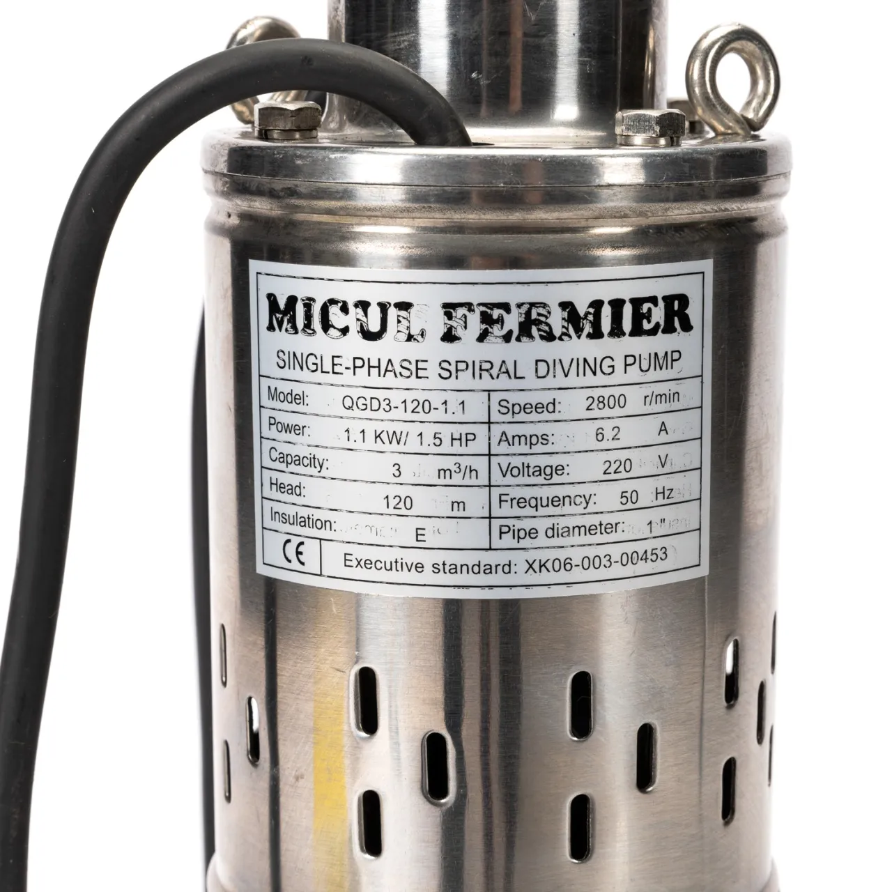 Погружной насос Micul Fermier 1.1kW 120m (Туннель) — 4