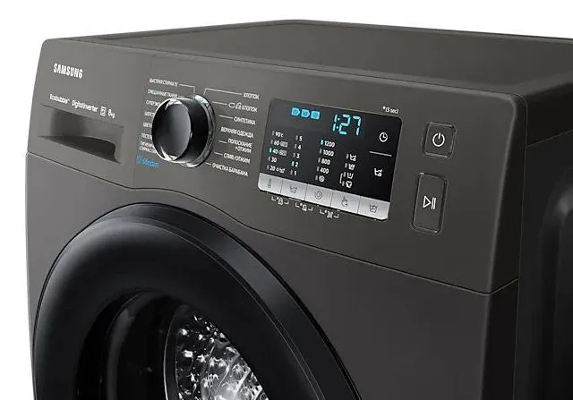 Mașină de spălat Samsung WW80AAS22AX/LD, 8kg, Gri