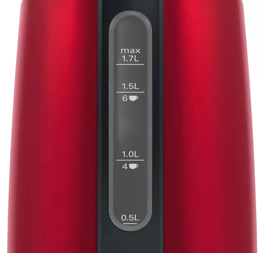 Fierbător electric Bosch TWK3P424, Roșu