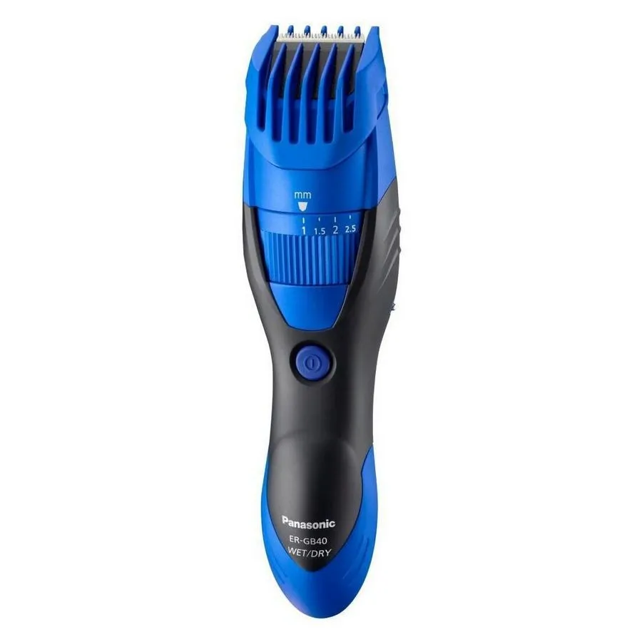 Trimmer pentru bărbați Panasonic ER-GB40-A520, Negru | Albastru