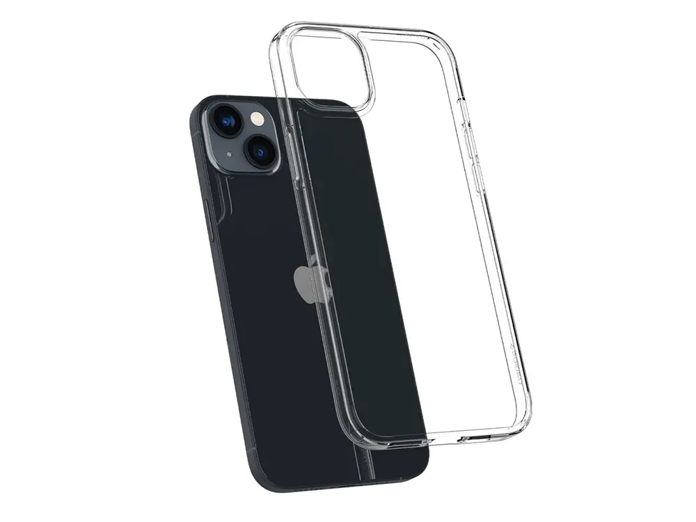 Spigen iPhone 14 Plus, Airskin Hybrid, Crystal Clear