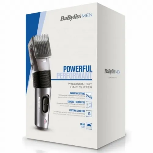 Aparat de tuns BaByliss Precision Cut E786E, Negru